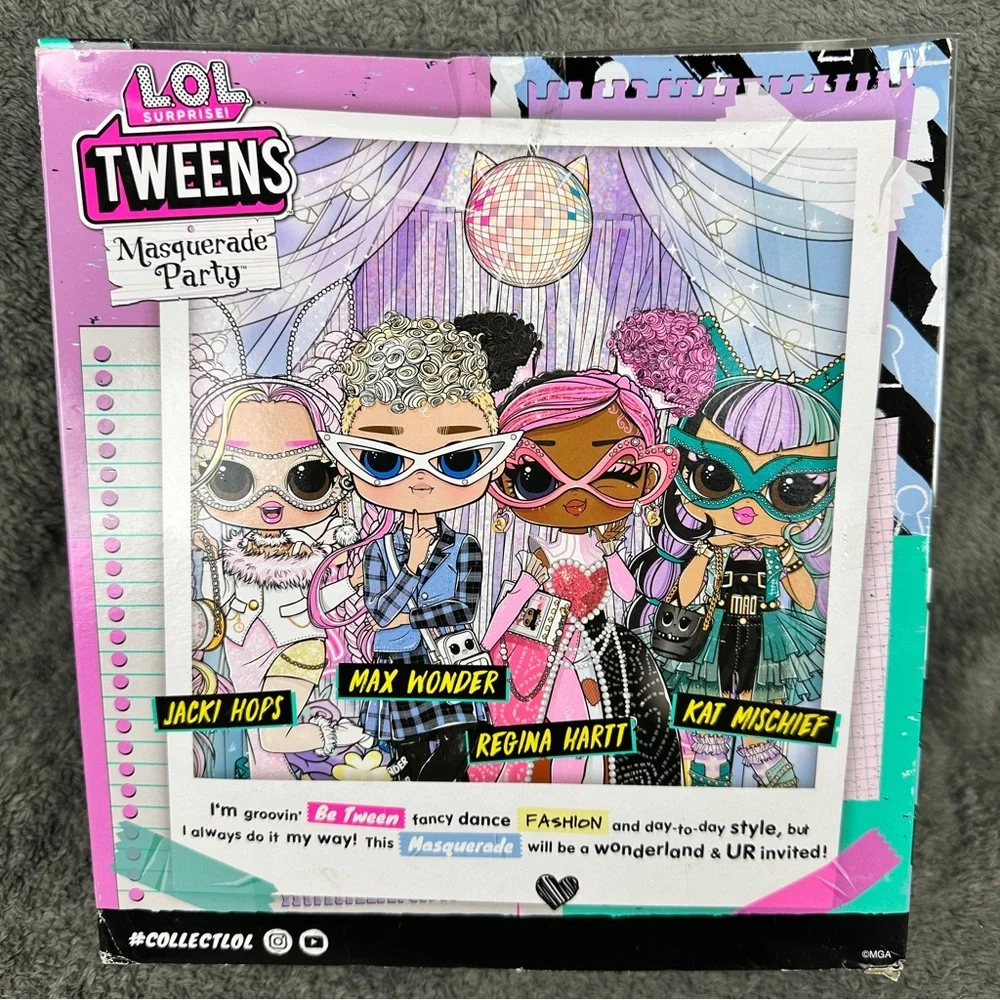 LOL Surprise Tweens Max Wonder Doll Masquerade Party 20 Surprises - Picture 2 of 6